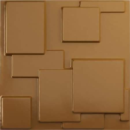 Ekena Millwork 19 5/8in. W x 19 5/8in. H Gomez EnduraWall Decorative 3D Wall Panel Covers 2.67 Sq. Ft. WP20X20GODVG